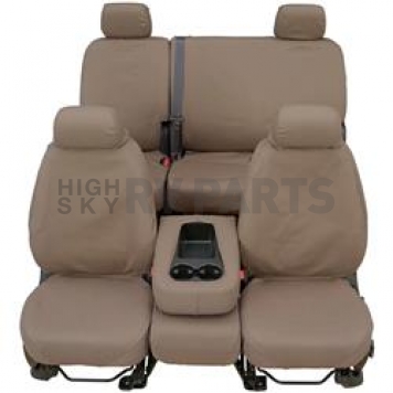 Covercraft Seat Cover Urethane-Coated Waterproof Gray Set Of 2 - SS2515WFGY