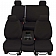 Covercraft Seat Cover Polycotton Charcoal Set Of 2 - SS2519PCCH