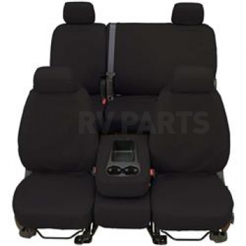 Covercraft Seat Cover Polycotton Charcoal Black Set Of 2 - SS2525PCCH
