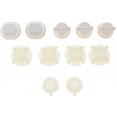 Help! By Dorman Windshield Wiper Linkage Bushing Nylon And Plastic Set Of 11 - 49447