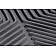Dee Zee Floor Mat - Universal Fit Black Rubber 2 Pieces - DZ90710