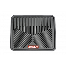 Dee Zee Floor Mat - Universal Fit Black Rubber 2 Pieces - DZ90713