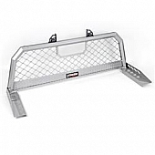 Dee Zee Headache Rack Mesh Aluminum Silver Powder Coated - DZ95058