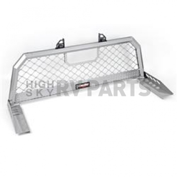 Dee Zee Headache Rack Mesh Aluminum Silver Powder Coated - DZ95058