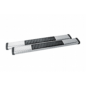 Dee Zee Nerf Bar 6 Inch Aluminum Oval Straight - DZ16422