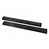 Dee Zee Running Board Black Textured Plastic Stationary - DZ16611