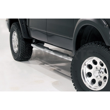 Dee Zee Nerf Bar 4 Inch Stainless Steel Oval Bent - DZ373527-4