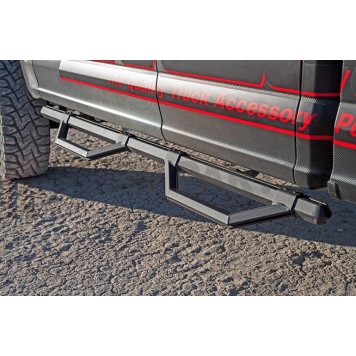 Dee Zee Nerf Bar 3 Inch Aluminum Hexagonal Straight - DZ66301TB-2
