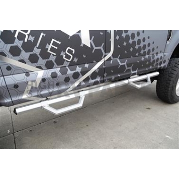 Dee Zee Nerf Bar 3 Inch Aluminum Hexagonal Straight - DZ66321