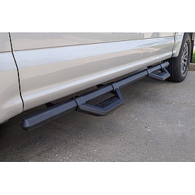 Dee Zee Nerf Bar 3 Inch Aluminum Hexagonal Straight - DZ66321CTB