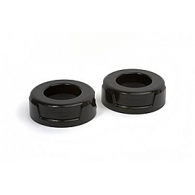 Daystar Coil Spring Spacer Rubber Black Set of 2 - KC09116BK