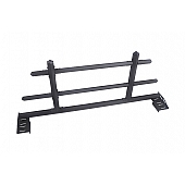 Dee Zee Headache Rack Bar Style Aluminum Black Textured Powder Coated - DZ95253TB