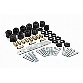 Daystar Lift Kit Body - Front Lift 1 Inch - Rear Lift 1 Inch - KJ04502BK
