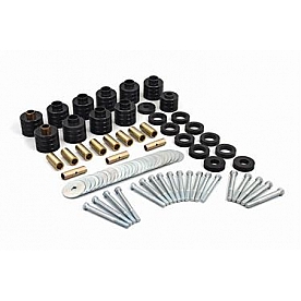 Daystar Lift Kit Body - Front Lift 1 Inch - Rear Lift 1 Inch - KJ04502BK