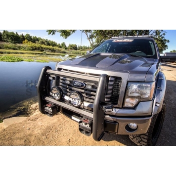 Dee Zee Bumper Push Bar Powder Coated Black Aluminum - LE9960-5