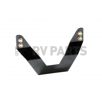 Dee Zee License Plate Bracket - Black Steel - DZLPMOUNT