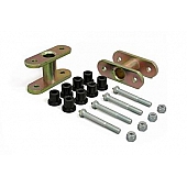 Daystar Super 1/2 Inch Lift Leaf Spring Shackle - KJ61004BK