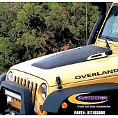 Daystar Hood Vent - ABS Plastic Black Single - KJ71050BK