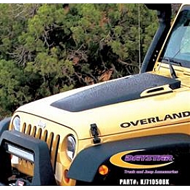 Daystar Hood Vent - ABS Plastic Black Single - KJ71050BK