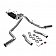 Flowmaster Exhaust Force II Cat Back System - 817757
