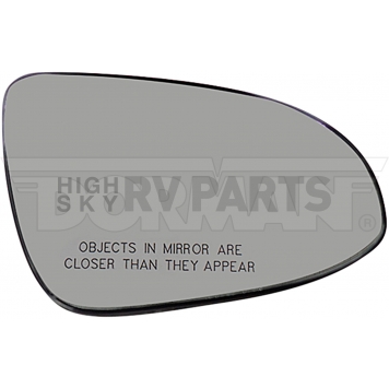 Help! By Dorman Exterior Mirror Glass Rectangular Manual Single - 55022-1