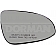 Help! By Dorman Exterior Mirror Glass Rectangular Manual Single - 55022