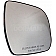 Help! By Dorman Exterior Mirror Glass Rectangular Manual Single - 55024
