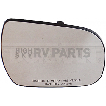 Help! By Dorman Exterior Mirror Glass Rectangular Manual Single - 55024-1