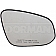 Help! By Dorman Exterior Mirror Glass OEM Manual Single - 55028