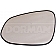 Help! By Dorman Exterior Mirror Glass OEM Manual Single - 55029
