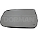 Help! By Dorman Exterior Mirror Glass OEM Manual Single - 55039