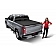 Extang Tonneau Cover Hard Folding Black Matte EnduraCoat Vinyl Covered Aluminum - 85645