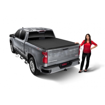 Extang Tonneau Cover Hard Folding Black Matte EnduraCoat Vinyl Covered Aluminum - 85653-2