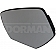 Help! By Dorman Exterior Mirror Glass OEM Manual Single - 56191