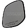 Help! By Dorman Exterior Mirror Glass OEM Manual Single - 56198