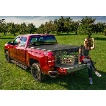 Extang Soft Folding Tonneau Cover Vinyl Non-Lockable Black - 92638-3