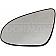 Help! By Dorman Exterior Mirror Glass OEM Manual Single - 56998