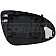 Help! By Dorman Exterior Mirror Glass OEM Manual Single - 56998