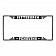 Fan Mat License Plate Frame - NHL Pittsburgh Penguins Logo Metal - 14886