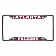 Fan Mat License Plate Frame - NFL Atlanta Falcons Logo Metal - 15041