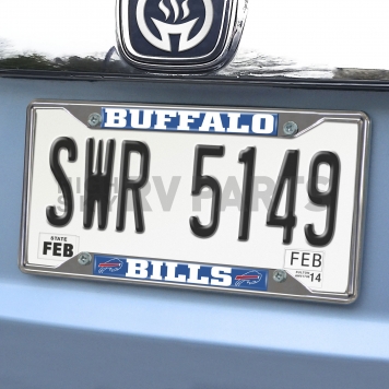 Fan Mat License Plate Frame 15527-1