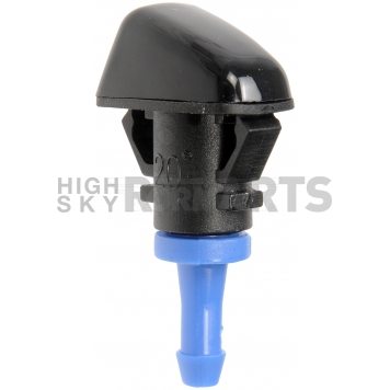 Help! By Dorman Windshield Washer Nozzle Black And Blue - 58149-2
