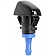 Help! By Dorman Windshield Washer Nozzle Black And Blue - 58149