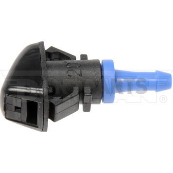 Help! By Dorman Windshield Washer Nozzle Black And Blue - 58149-3