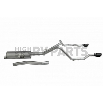 Gibson Exhaust Black Elite Series Cat-Back System - 617410B