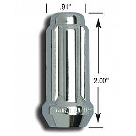 Gorilla Lug Nut 9/16x18 Chrome Plated Box Of 60 - 26198HT