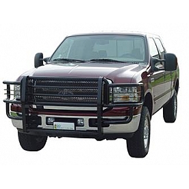 Go Industries Grille Guard 1.9 Inch Tubing Diameter - Black Powder Coated Steel - 46658