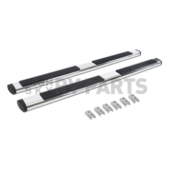 Go Rhino Nerf Bar 6 Inch Stainless Steel Oval Straight - 660087PS-2