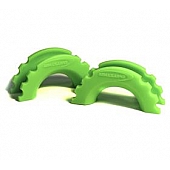 Daystar D-Ring Isolator - 3/4 Inch Fluorescent Green Polyurethane Set Of 2 - KU70056FG