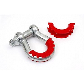 Daystar D-Ring Isolator - 3/4 Inch Red Polyurethane Set Of 2 - KU70056RE